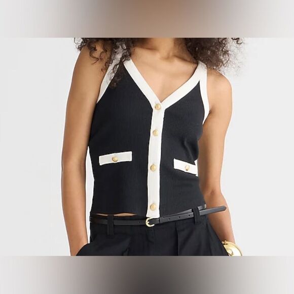 J.Crew Vintage rib lady tank top NWT Size 2X - Picture 2 of 10